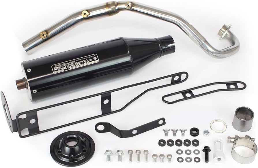 Amazon.co.jp: スペシャルパーツ武川(TAKEGAWA) トラッカーマフラー